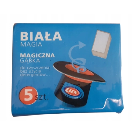 Magiczna Gąbka XL 5 szt Do Sprzątania Czyszczenia Bez Chemii bez Zarysowań