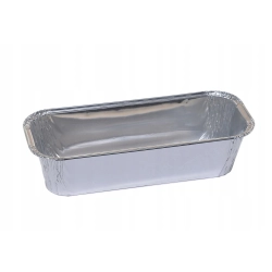 Foremki aluminiowe prostokątne na pasztet do pieczenia ciast chleba 600 ml Foremki aluminiowe prostokątne na pasztet do pieczenia ciast chleba 600 ml