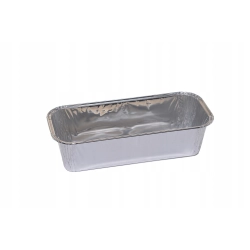 Foremki aluminiowe prostokątne na pasztet do pieczenia ciast chleba 985 ml Foremki aluminiowe prostokątne na pasztet do pieczenia ciast chleba 985 ml