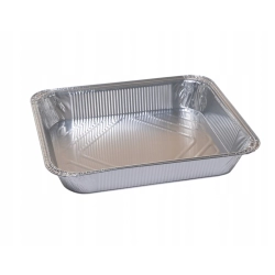 Foremki aluminiowe do pieczenia zapiekania prostokątne 3100ml - 3 sztuki Foremki aluminiowe do pieczenia zapiekania prostokątne 3100ml - 3 sztuki