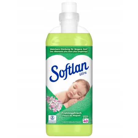 SOFTLAN płyn do płukania 1l 40p Fruhlingsfrisch DE