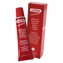 AJONA Pasta do zębów medyczna 25ml koncentrat zdrowe zęby, mocne dziąsła AJONA Pasta do zębów medyczna 25ml koncentrat zdrowe zęby, mocne dziąsła