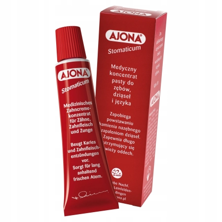 AJONA Pasta do zębów medyczna 25ml koncentrat zdrowe zęby, mocne dziąsła