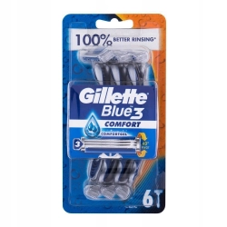 MASZYNKI JEDNORAZOWE GILLETTE BLUE 3 COMFORT COMFORTGEL 3 OSTRZA 6 SZTUK