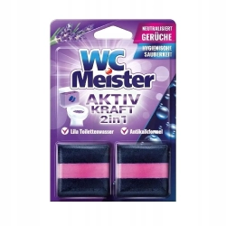 WC Meister kostka barwiąca do spłuczki kolor fioletowy - lawenda 2 sztuki