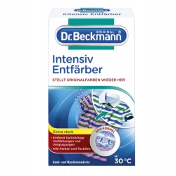 DR BECKMANN Odbarwiacz DO TKANIN do prania ręcznego i w pralce 200 g DR BECKMANN Odbarwiacz DO TKANIN do prania ręcznego i w pralce 200 g