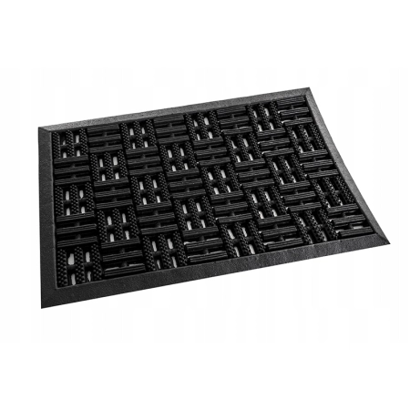 Wycieraczka pod drzwi gumowa na zewnątrz antypoślizgowa 40cm x 60cm KOMO