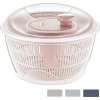 WIRÓWKA SUSZARKA CEDZAK DO SAŁATY WARZYW OWOCÓW 5L KOSZYK BPA FREE XXL DUŻA