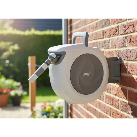 WĄŻ OGRODOWY AUTOMATYCZNY ZWIJACZ WĘŻA OGRODOWEGO Z WĘŻEM - 15M GARDEN LINE