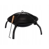 PALENISKO OGRODOWE GRILL OGRODOWY OGNISKO 56CM DUŻE Z POKRYWĄ POGRZEBACZEM