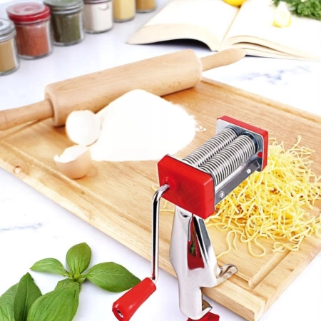 Maszynka ręczna do makaronu i ciasta krajarka krajalnica produkt polski