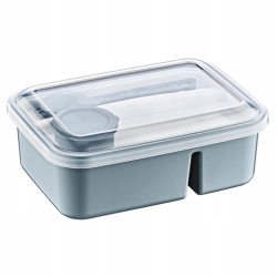 POJEMNIK NA SAŁATKI SAŁATKĘ ŚNIADANIE + SZTUĆCE + POJEMNIK NA SOS LUNCHBOX