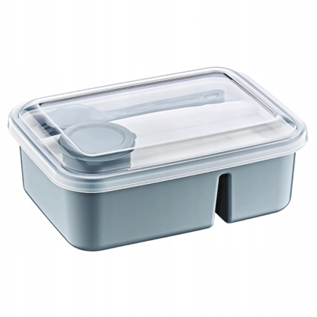 POJEMNIK NA SAŁATKI SAŁATKĘ ŚNIADANIE + SZTUĆCE + POJEMNIK NA SOS LUNCHBOX
