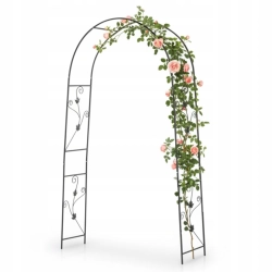 PERGOLA OGRODOWA 114 x 37 x 230 CM (+KOTWY,TAŚMA) KWIATY PNĄCZA