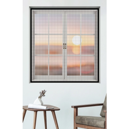 SIATKA MOSKITIERA PRZECIW OWADOM MUCHOM KOMAROM 130 x 150 CM CZARNA