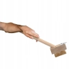 SZCZOTKA DRUCIANA DO MYCIA KOSTKI BRUKOWANEJ 28 cm DREWNIANY TRZON SKROBAK