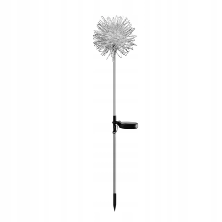 LAMPA SOLARNA OGRODOWA MNISZEK WBIJANA CIEPŁY LED 68CM