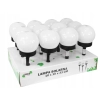 LAMPA SOLARNA LED OGRODOWA KULA 10 x 10 x 35cm WODOODPORNA
