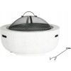 PALENISKO OGRODOWE GRILL 60CM RUSZT POKRYWA ISKROCHRON OGNISKO